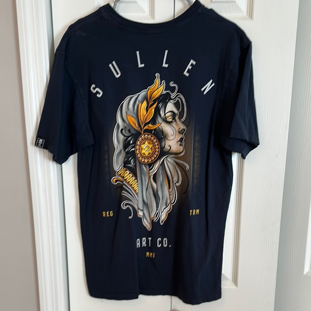 Sullen Art Co. Black Graphic T-Shirt